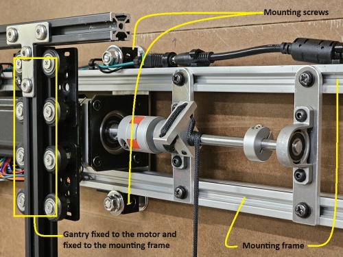 Picture of 100% Concealed mount for TVs above 80 inches and 100 pounds