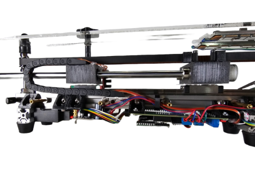 Picture of Linear Actuator with remote control stroke length and speed