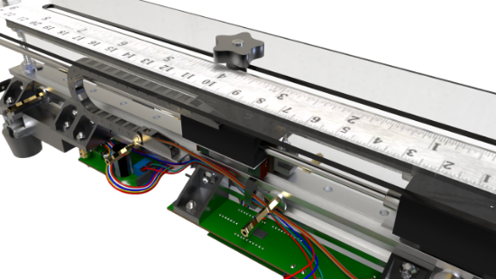 Picture of Linear Actuator with remote control stroke length and speed