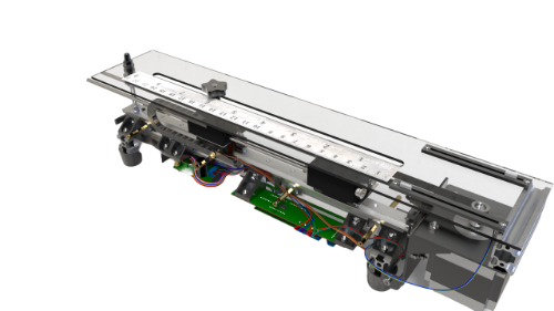 Picture of Linear Actuator with remote control stroke length and speed